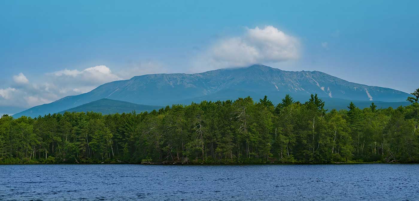 Katahdin from across lake