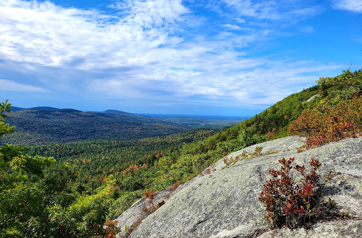 Tunk Mountain vista view