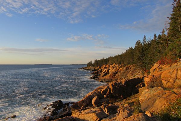 View from Blackwoods to Acadia National Park